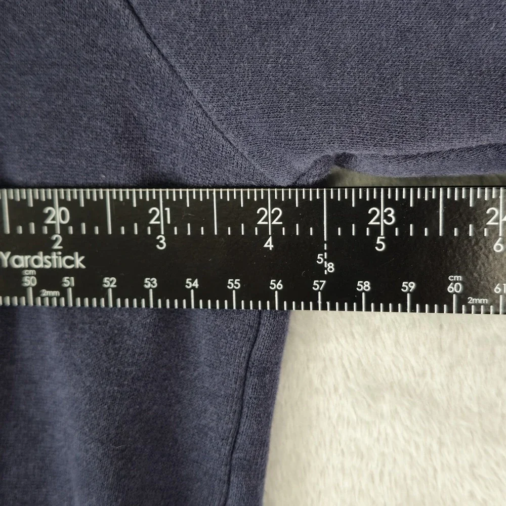 The North Face Hoodie Mens Medium Big Logo Pullover Sweater Blue‎